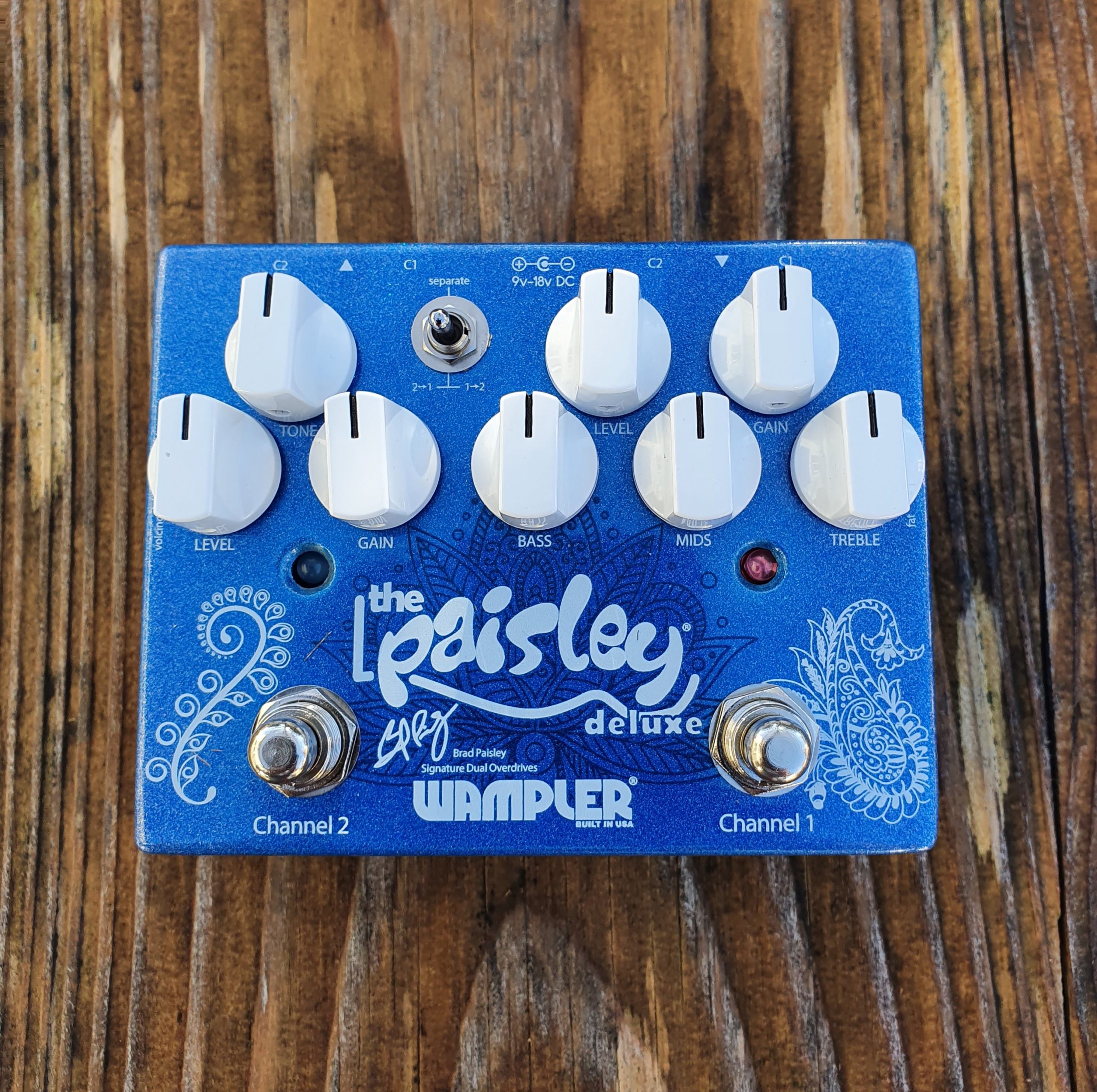 Wampler Paisley Drive Deluxe Overdrive Pedal | Sweetwater