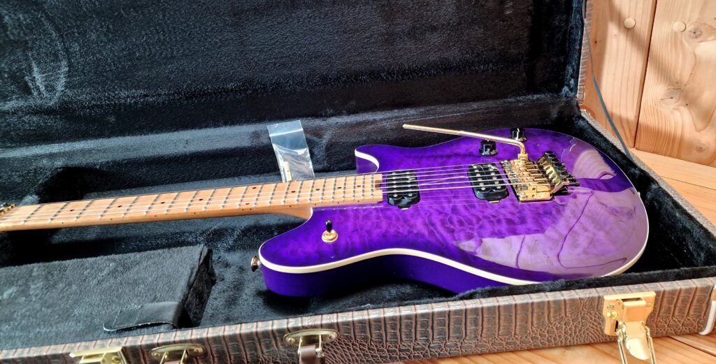 EVH Wolfgang Special QM Purple Burst, incl. Koffer – Bild 14