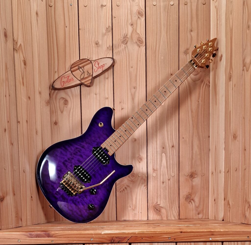 EVH Wolfgang Special QM Purple Burst, incl. Koffer