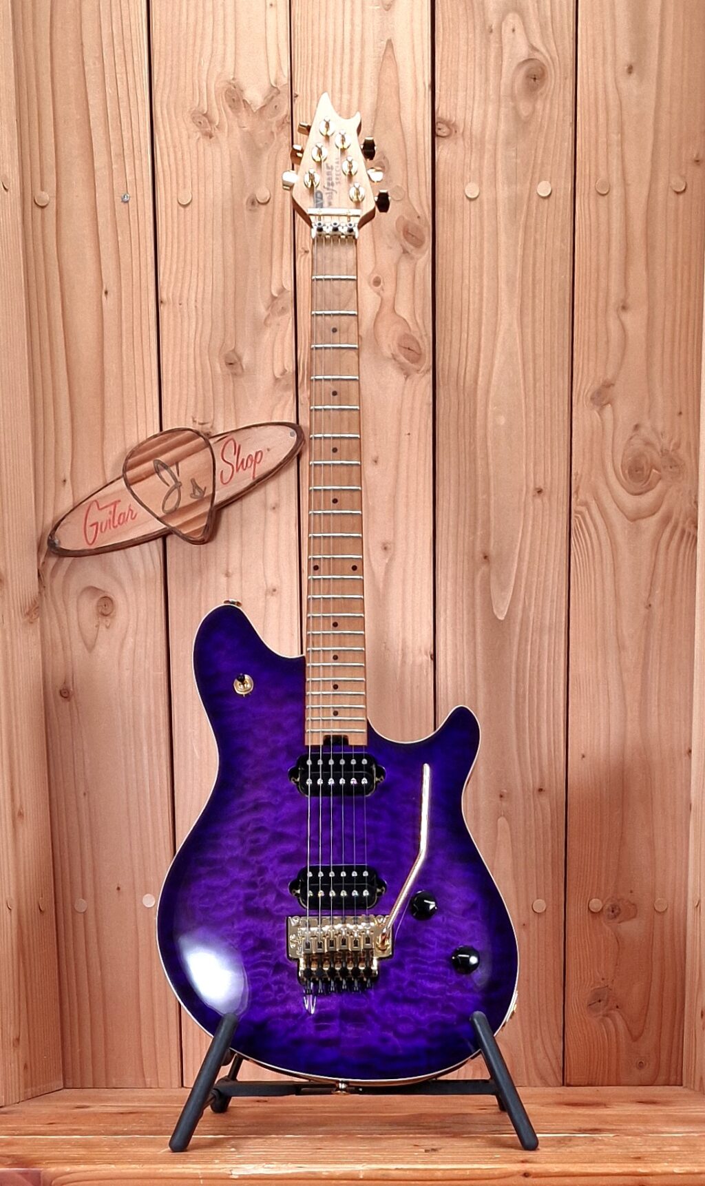 EVH Wolfgang Special QM Purple Burst, incl. Koffer – Bild 4