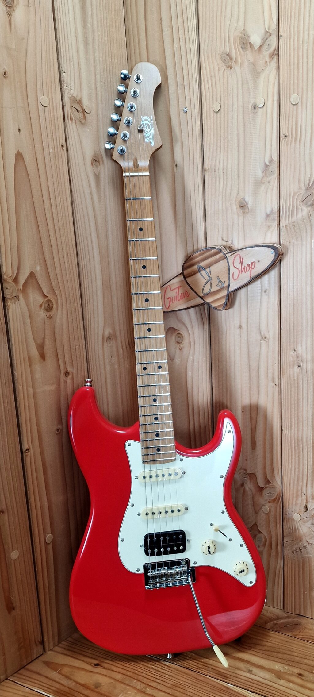 Jet Guitars JS-400 Coral Red – Bild 2