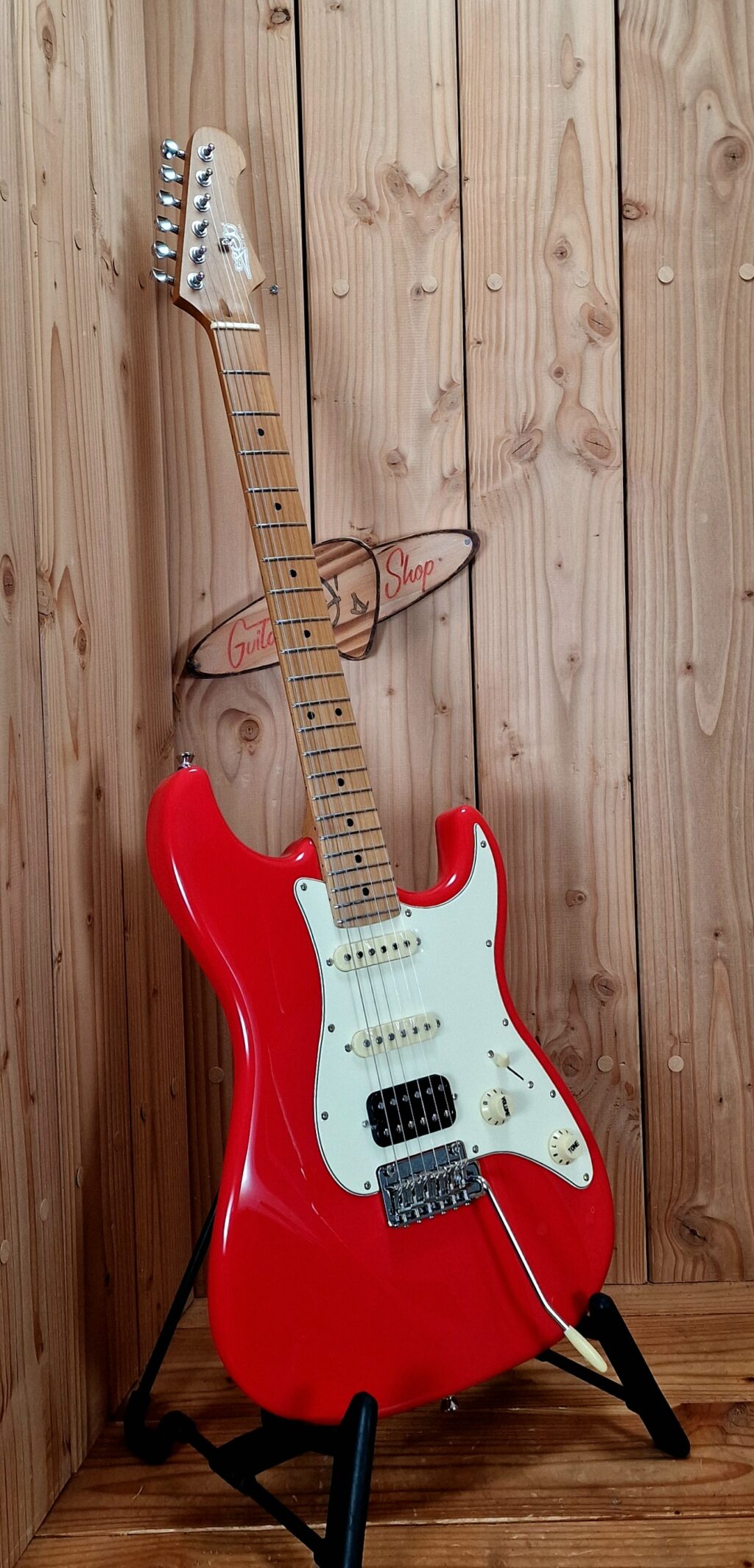 Jet Guitars JS-400 Coral Red – Bild 7