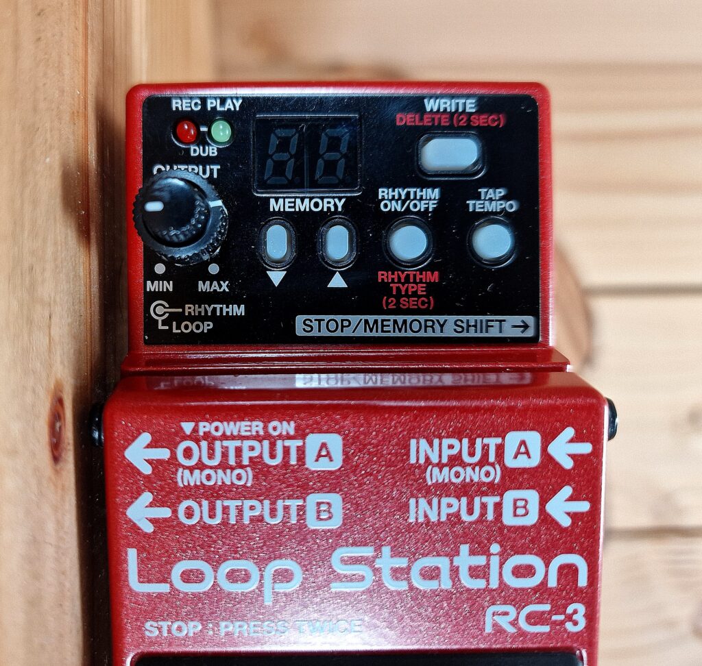 Boss  RC-3, Loop Station – Bild 6