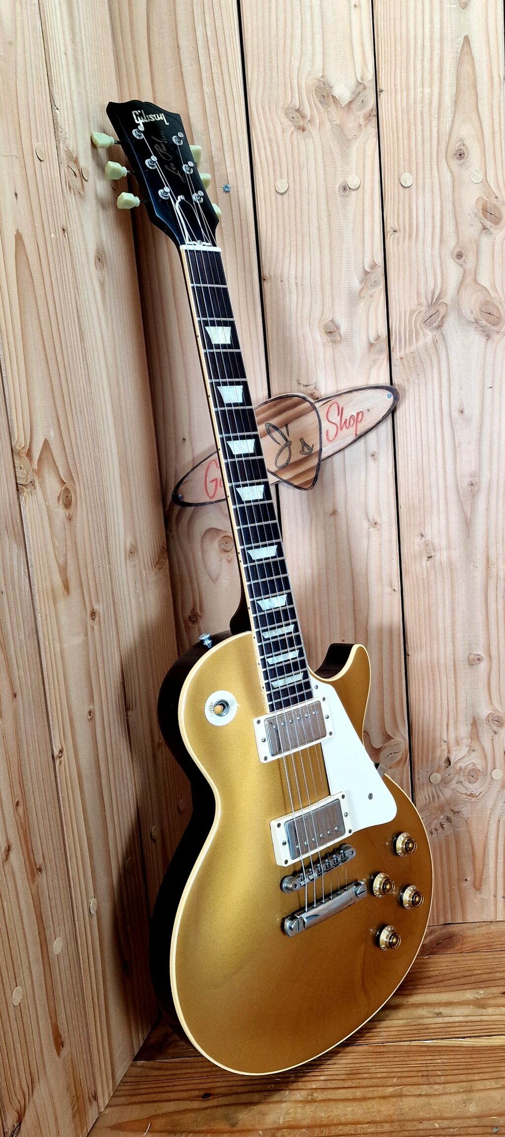 Gibson Les Paul 1957 Reissue Goldtop, R7 VOS Darkback, BJ. 2007 – Bild 2