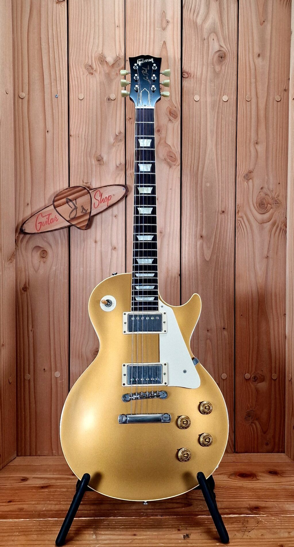 Gibson Les Paul 1957 Reissue Goldtop, R7 VOS Darkback, BJ. 2007 – Bild 9