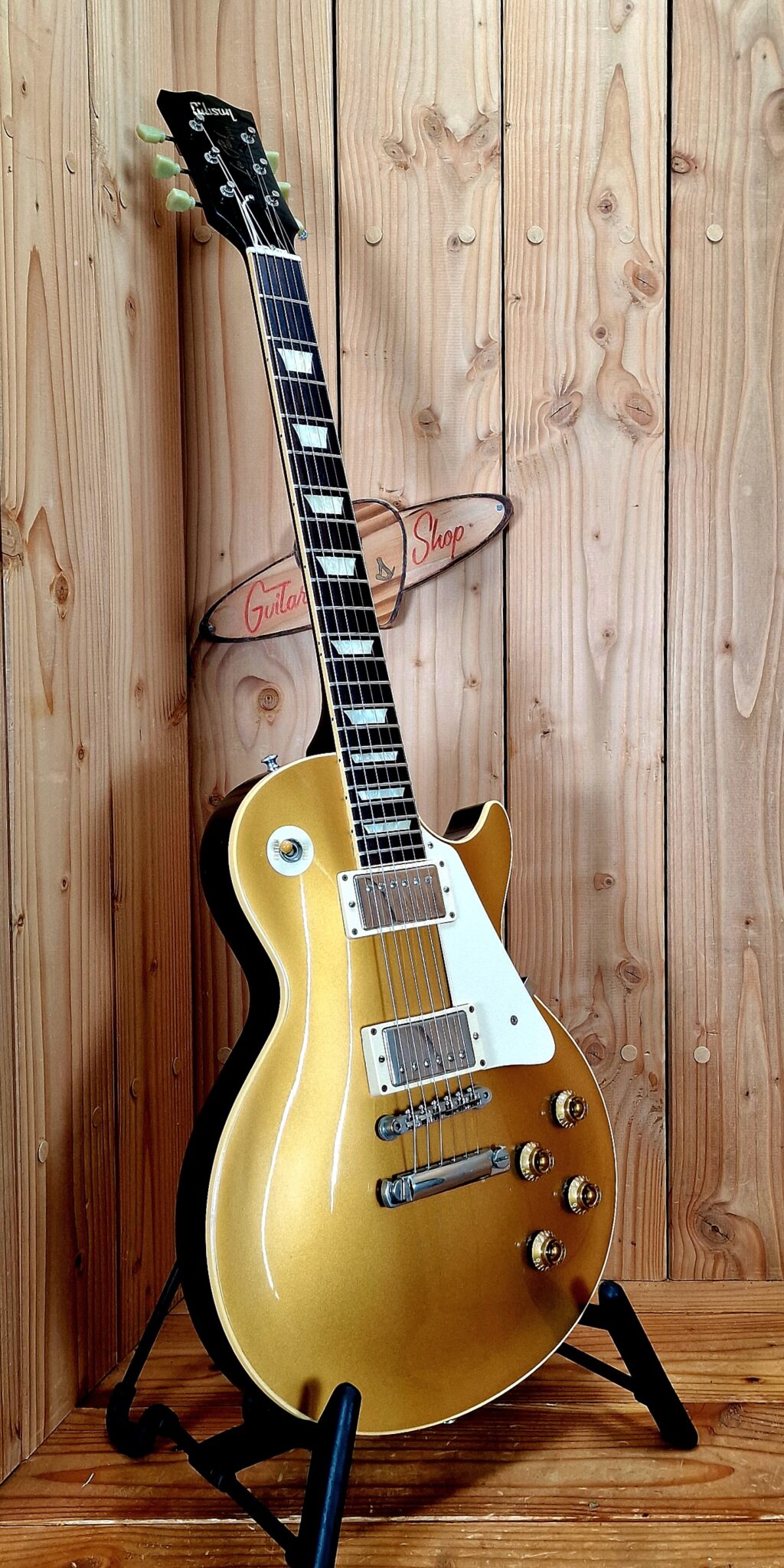 Gibson Les Paul 1957 Reissue Goldtop, R7 VOS Darkback, BJ. 2007 – Bild 4