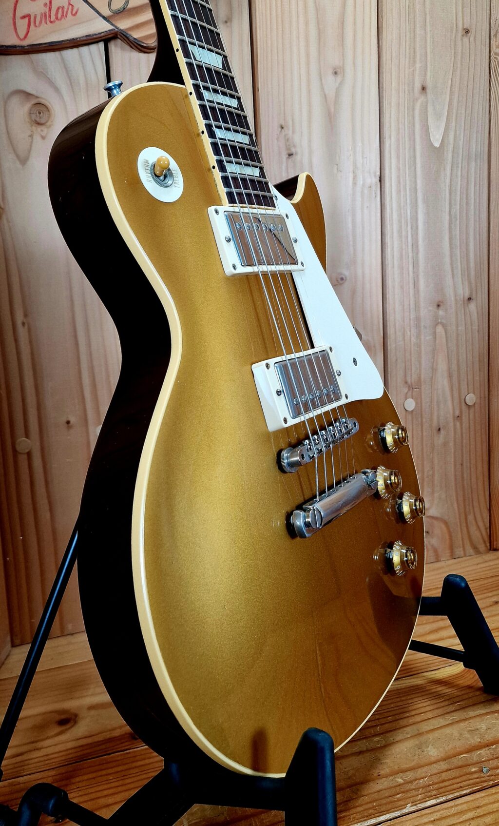 Gibson Les Paul 1957 Reissue Goldtop, R7 VOS Darkback, BJ. 2007 – Bild 5