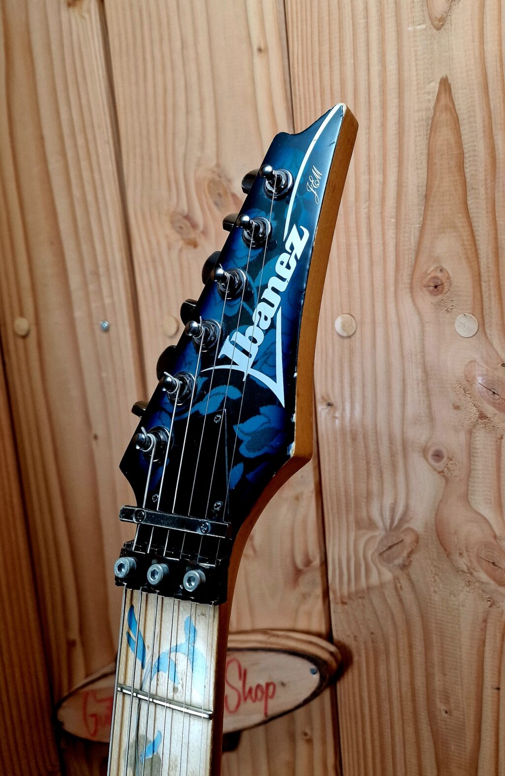 Ibanez JEM 77 BFP  Blue Floral Pattern, Bj.1991 Japan – Bild 8