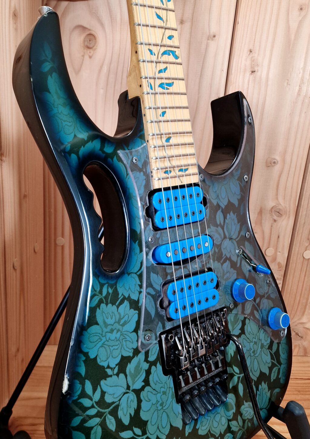 Ibanez JEM 77 BFP  Blue Floral Pattern, Bj.1991 Japan – Bild 16