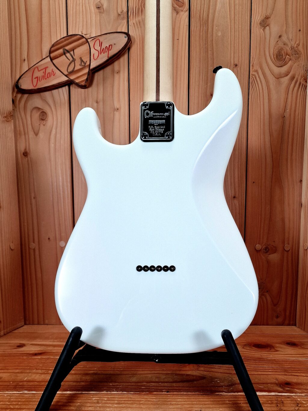Charvel Jake E Lee USA Signature Model RW  Pearl White with Lavender Hue – Bild 7