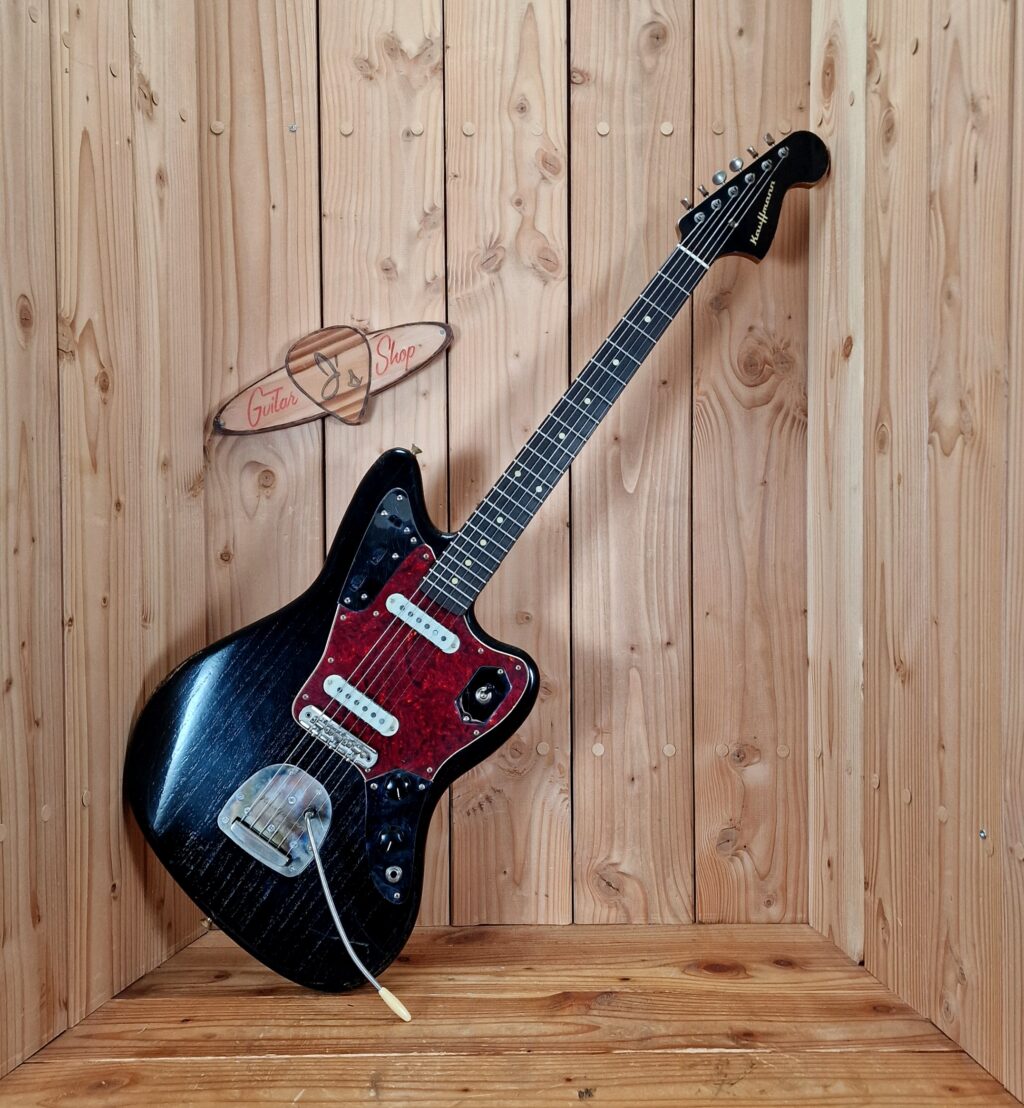Kauffmann Guitars 63 JG-Modell Aged, Bull Black