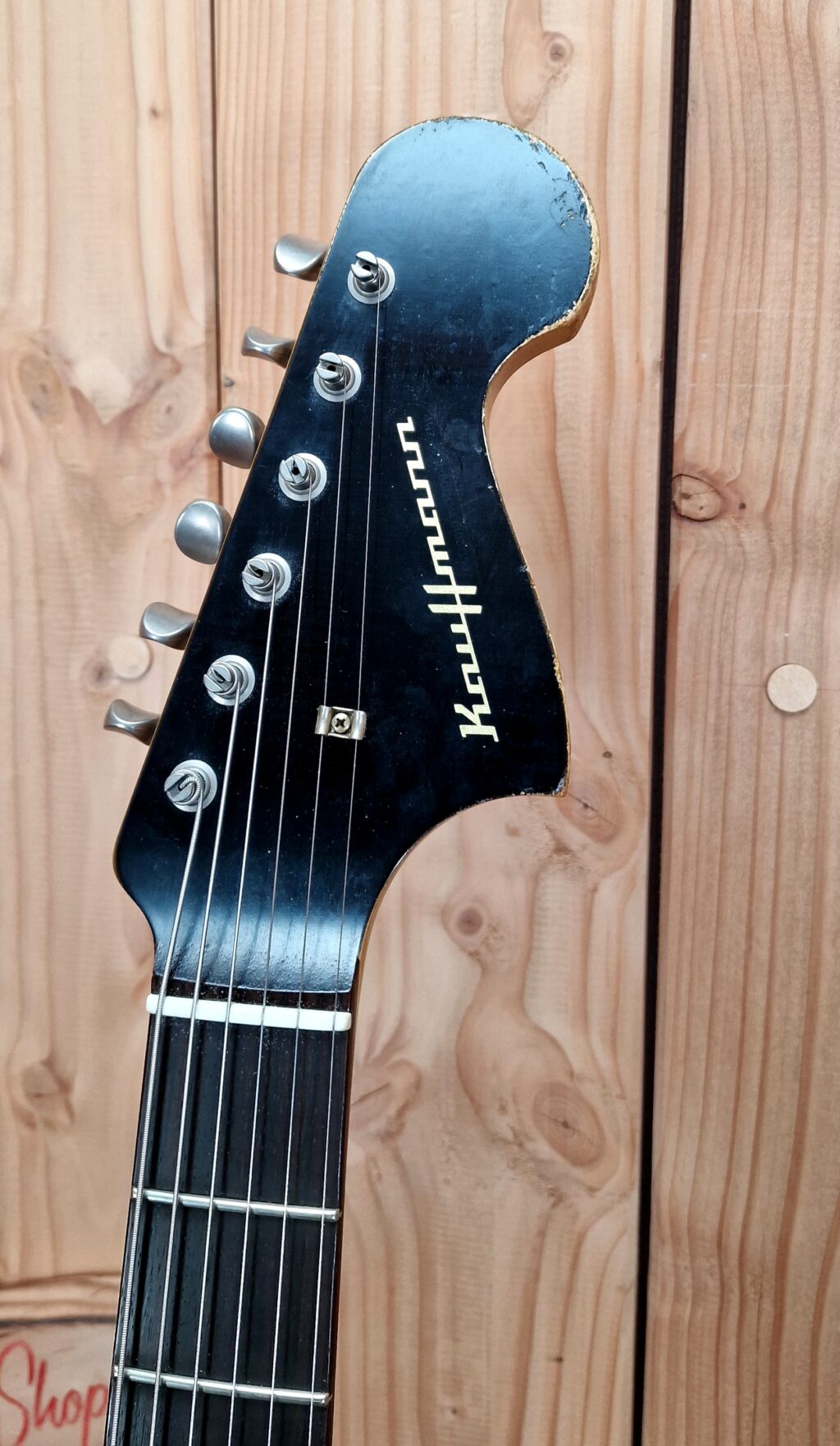 Kauffmann Guitars 63 JG-Modell Aged, Bull Black – Bild 3