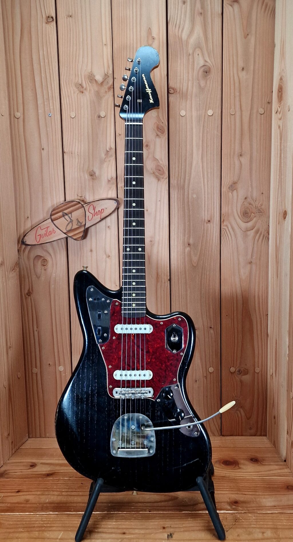 Kauffmann Guitars 63 JG-Modell Aged, Bull Black – Bild 4