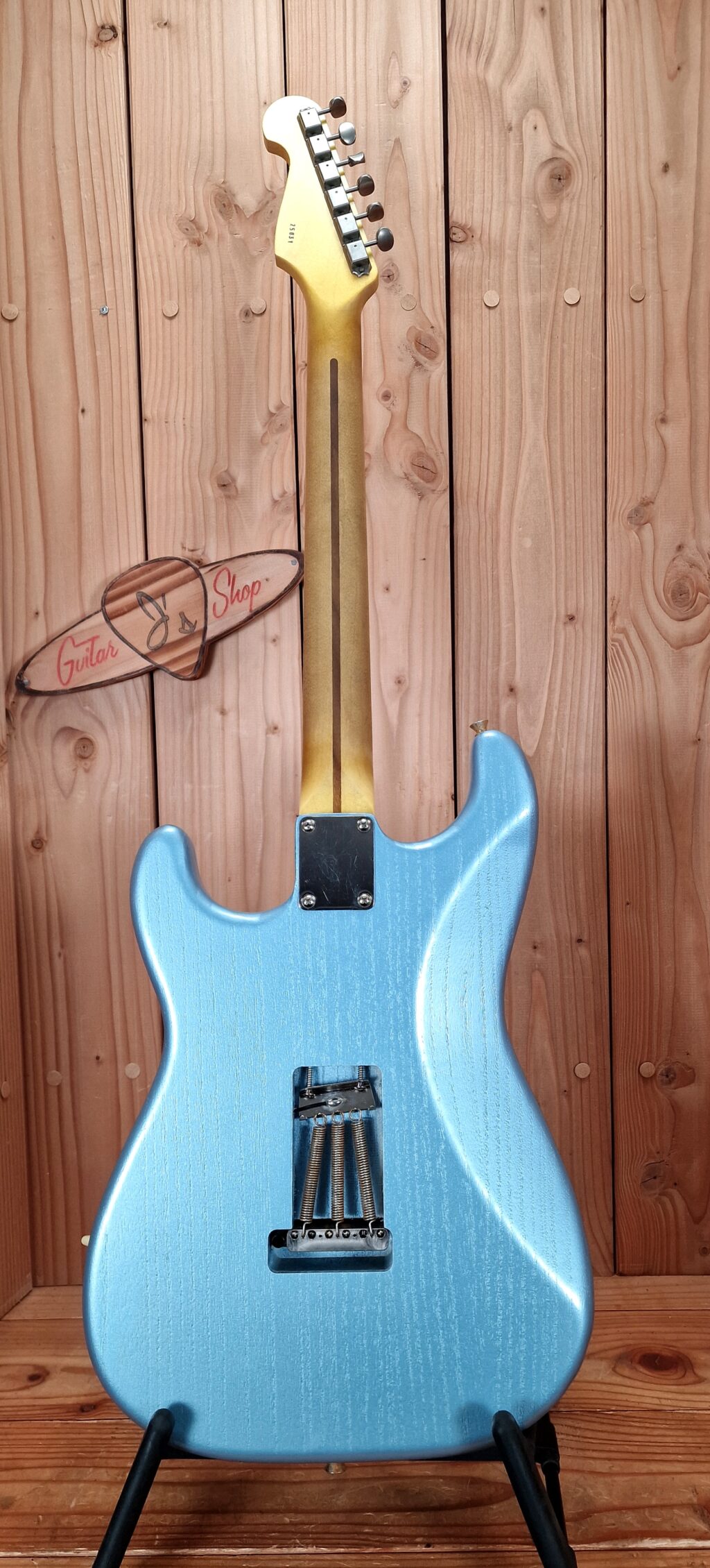 Kauffmann Guitars 56 S-Modell Aged, Ice Metallic Blue – Bild 7