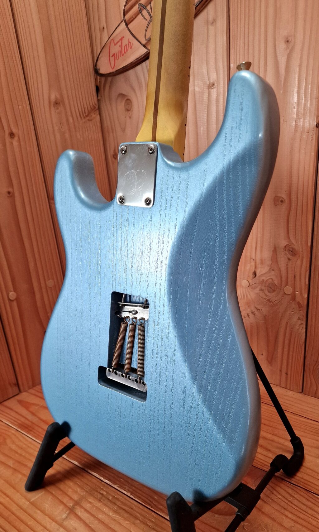 Kauffmann Guitars 56 S-Modell Aged, Ice Metallic Blue – Bild 9