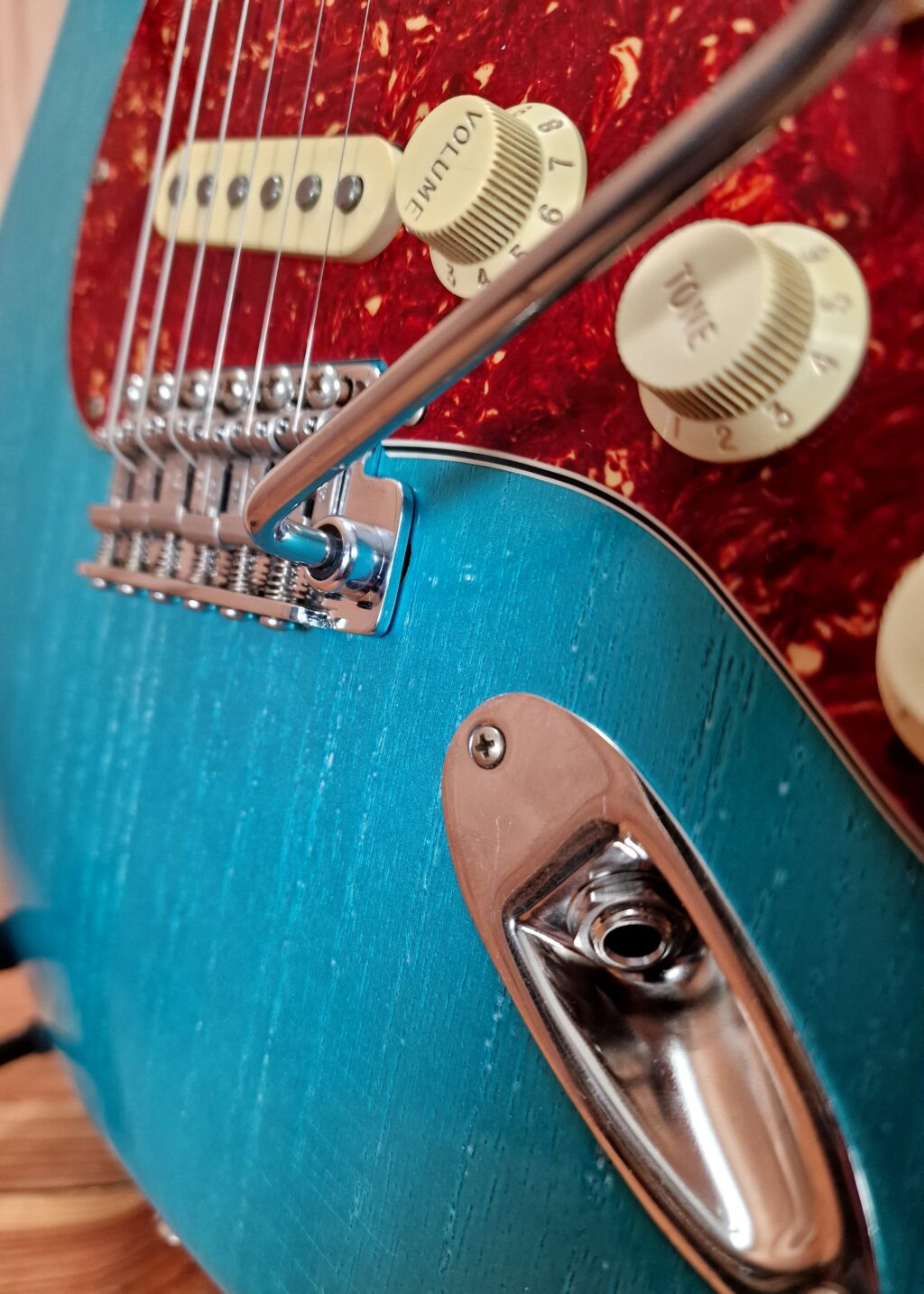 Kauffmann Guitars 63 S-Modell Aged, Teal Green – Bild 5