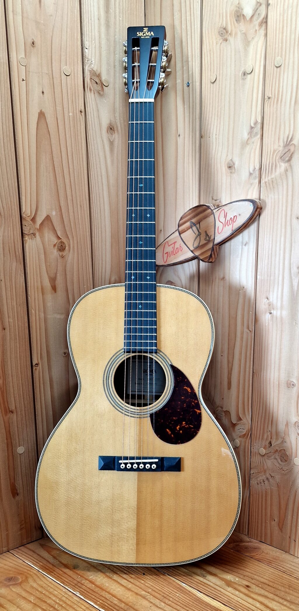 Sigma 000T-28S Westerngitarre mit Softshellcase – Bild 2