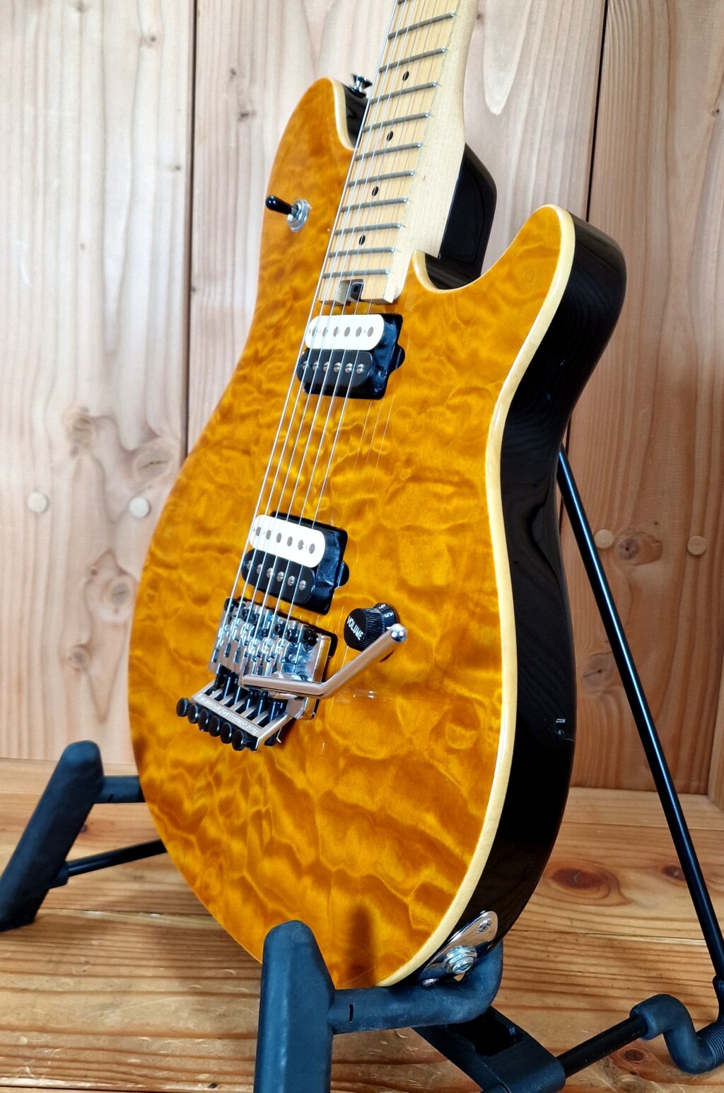 Peavey Wolfgang Special Amber Quilt Maple Top Bj.2003 – Bild 6