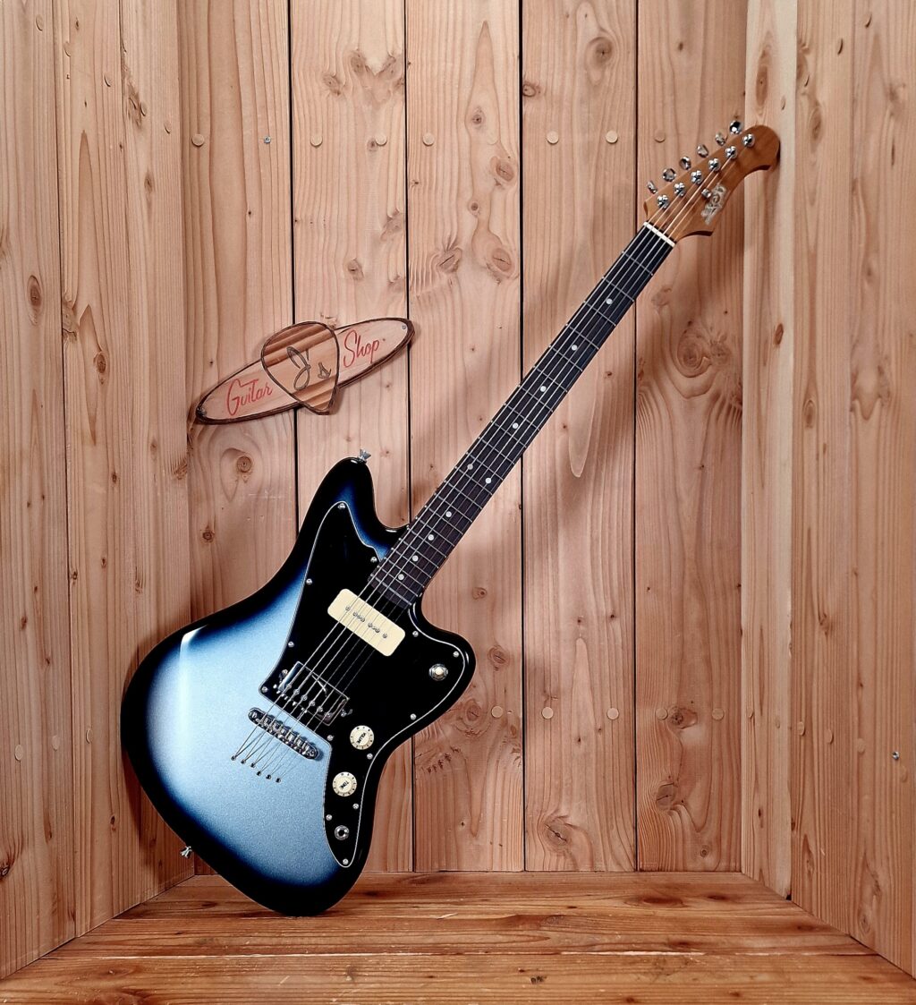 Jet Guitars JJ-350 Baritone Moonburst, 27" Baritone Gitarre