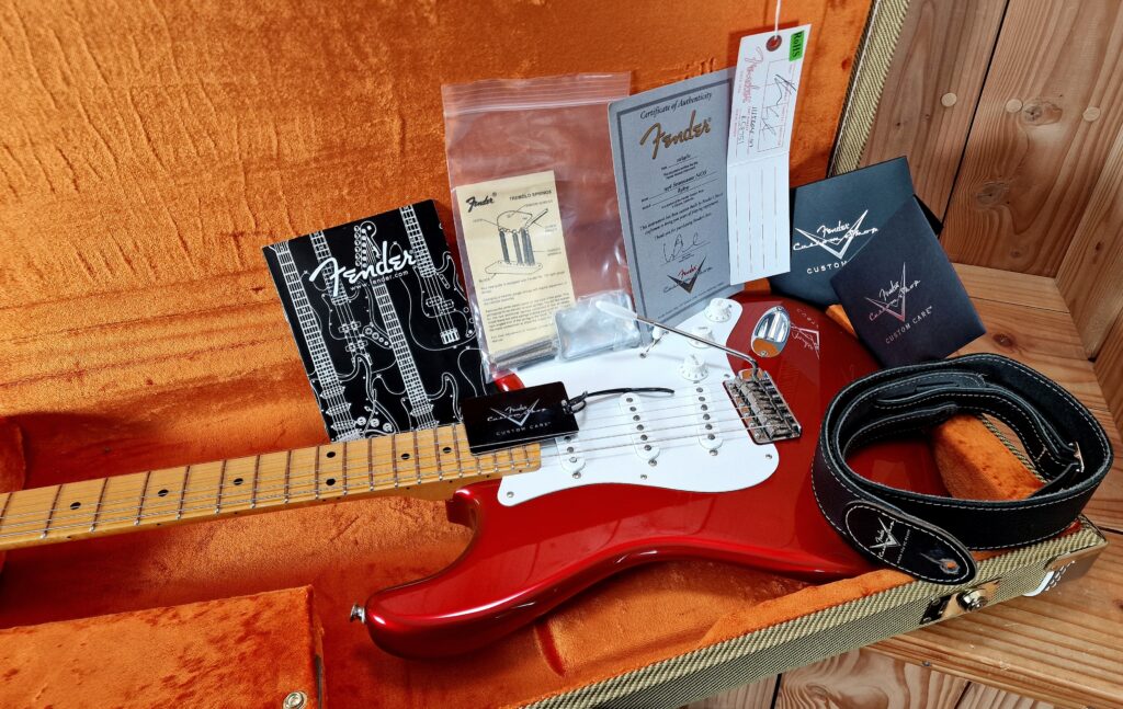 Fender Custom Shop 1956 Stratocaster NOS, Candy Apple Red, Bj.2012 – Bild 21