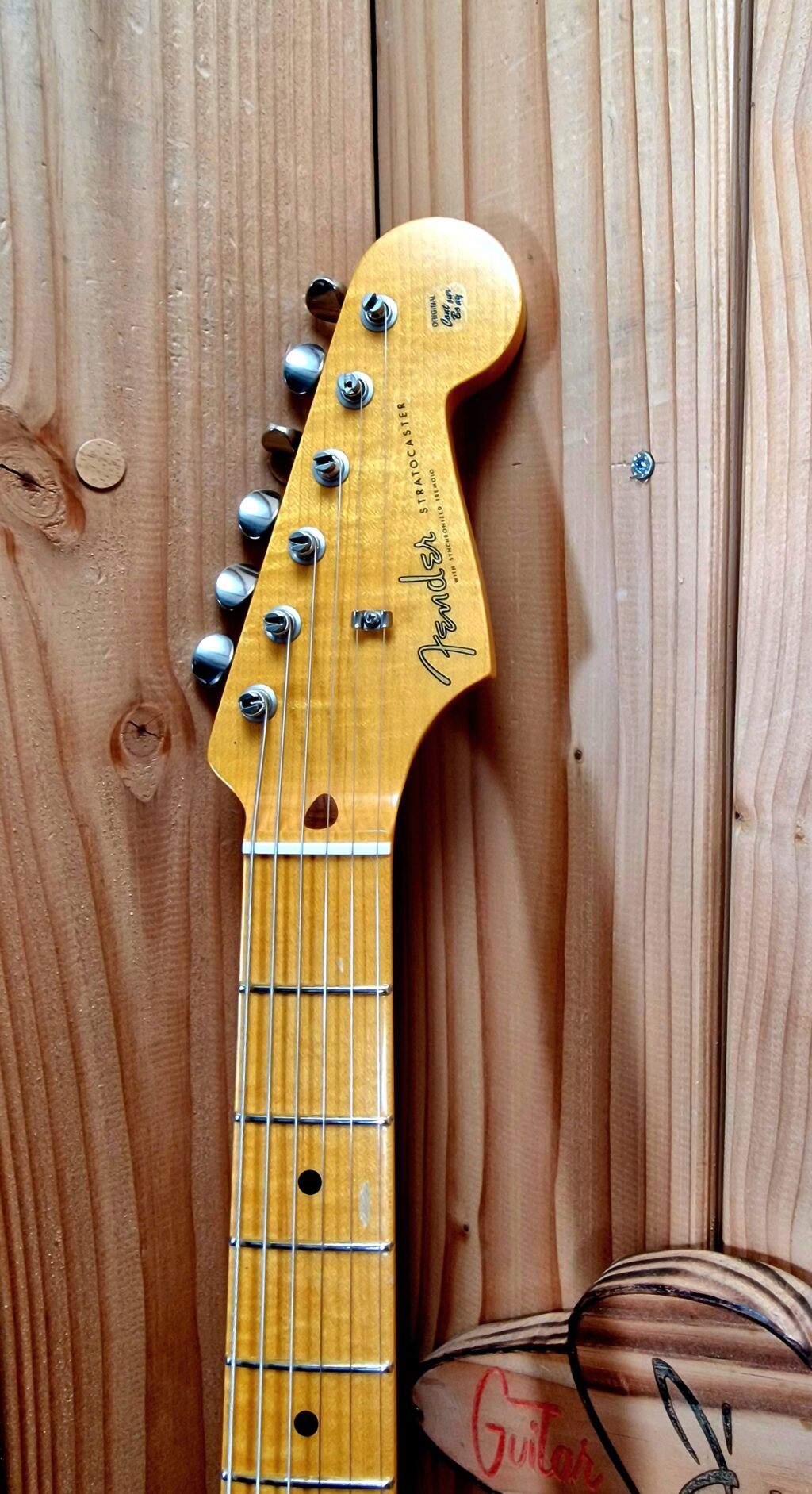 Fender Custom Shop 1956 Stratocaster NOS, Candy Apple Red, Bj.2012 – Bild 3