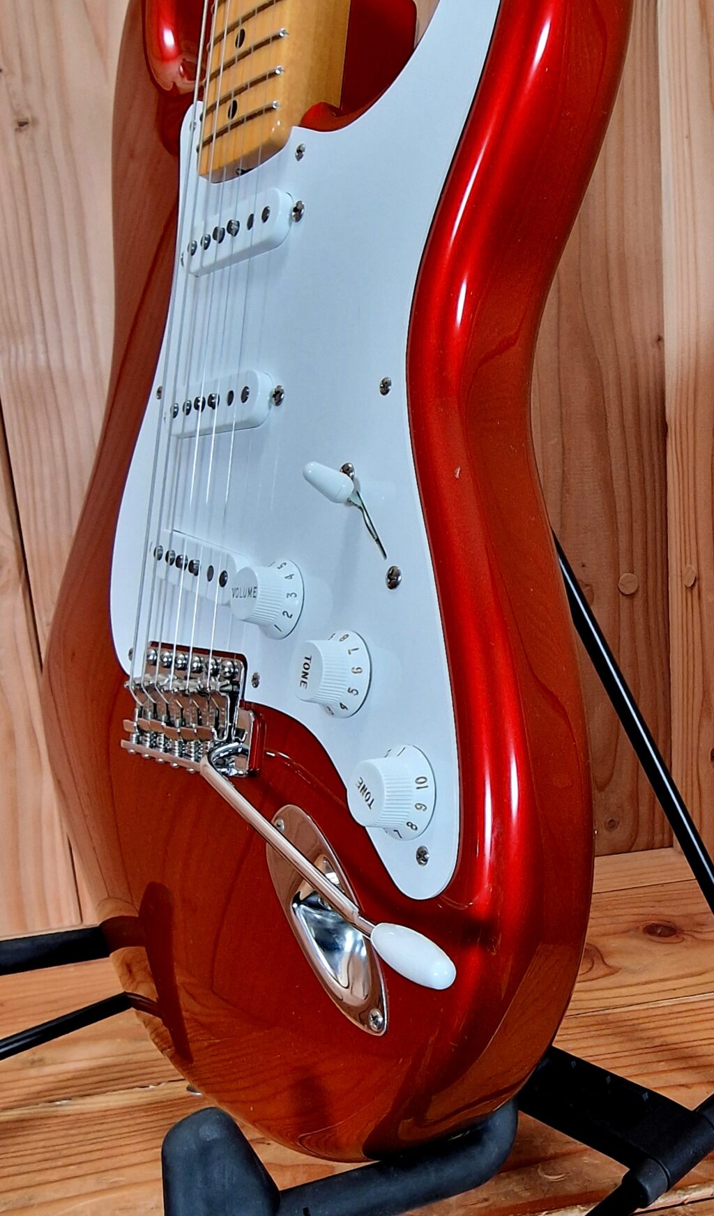 Fender Custom Shop 1956 Stratocaster NOS, Candy Apple Red, Bj.2012 – Bild 9