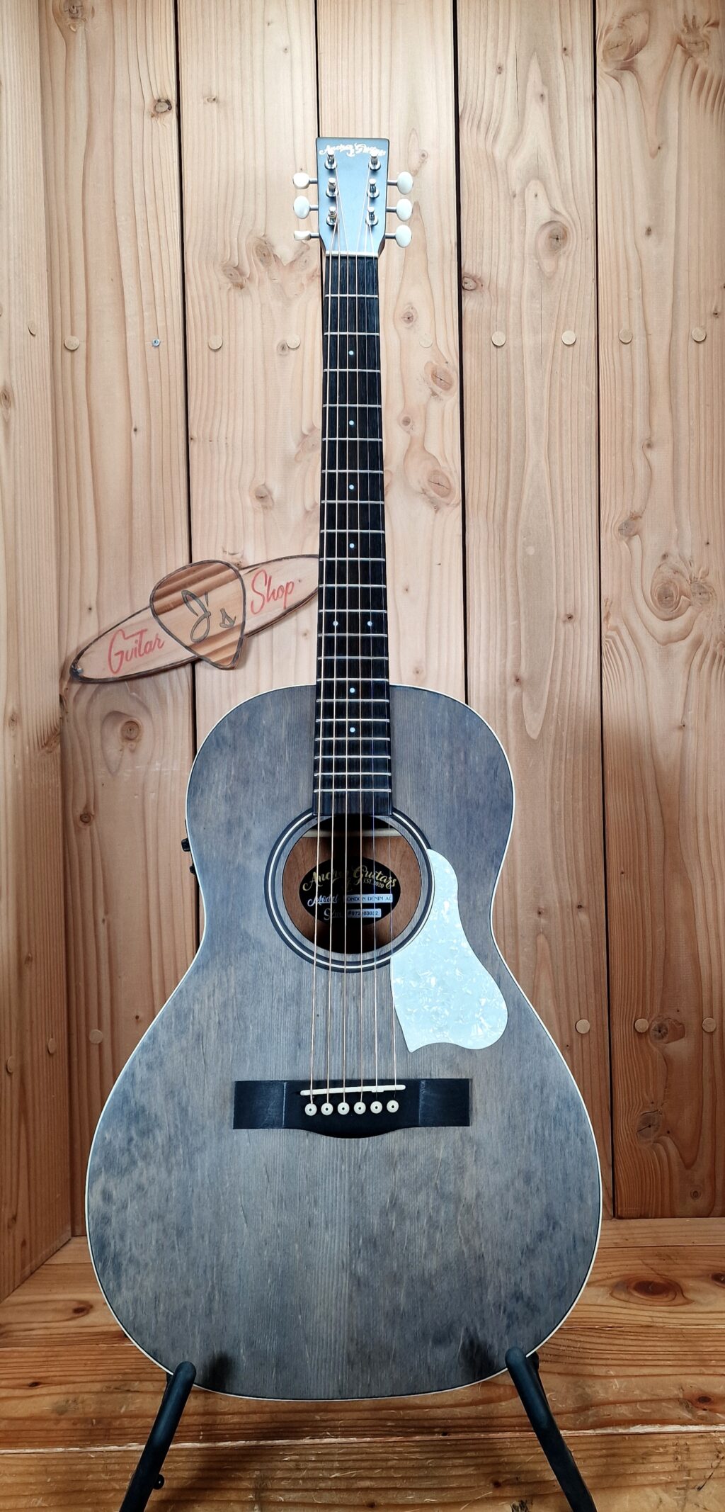 Anchor Guitars London DENIM AE Parlorgitarre B- Stock, wie Sparrow – Bild 4