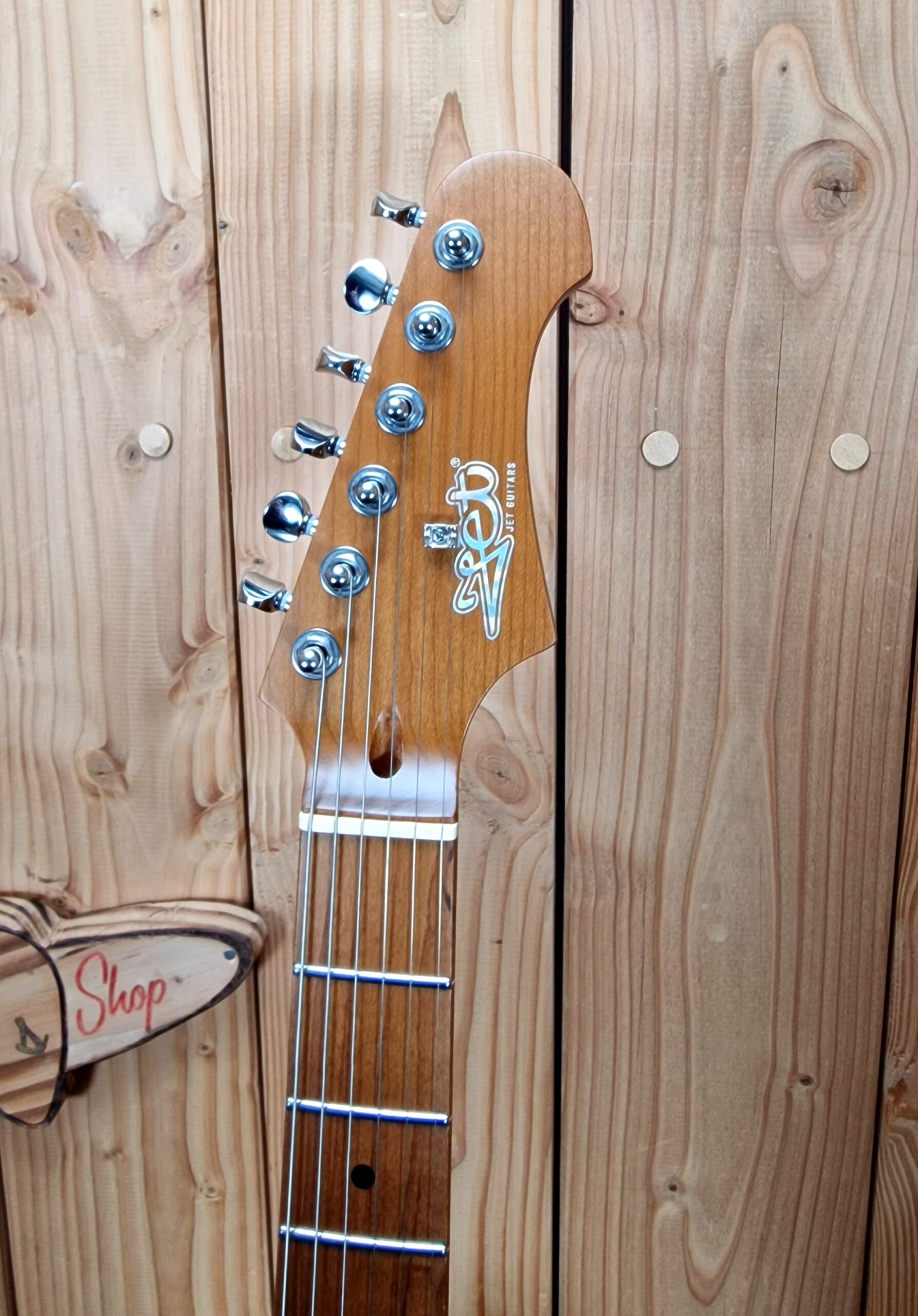 Jet Guitars JS-300 OW Olympic White – Bild 3