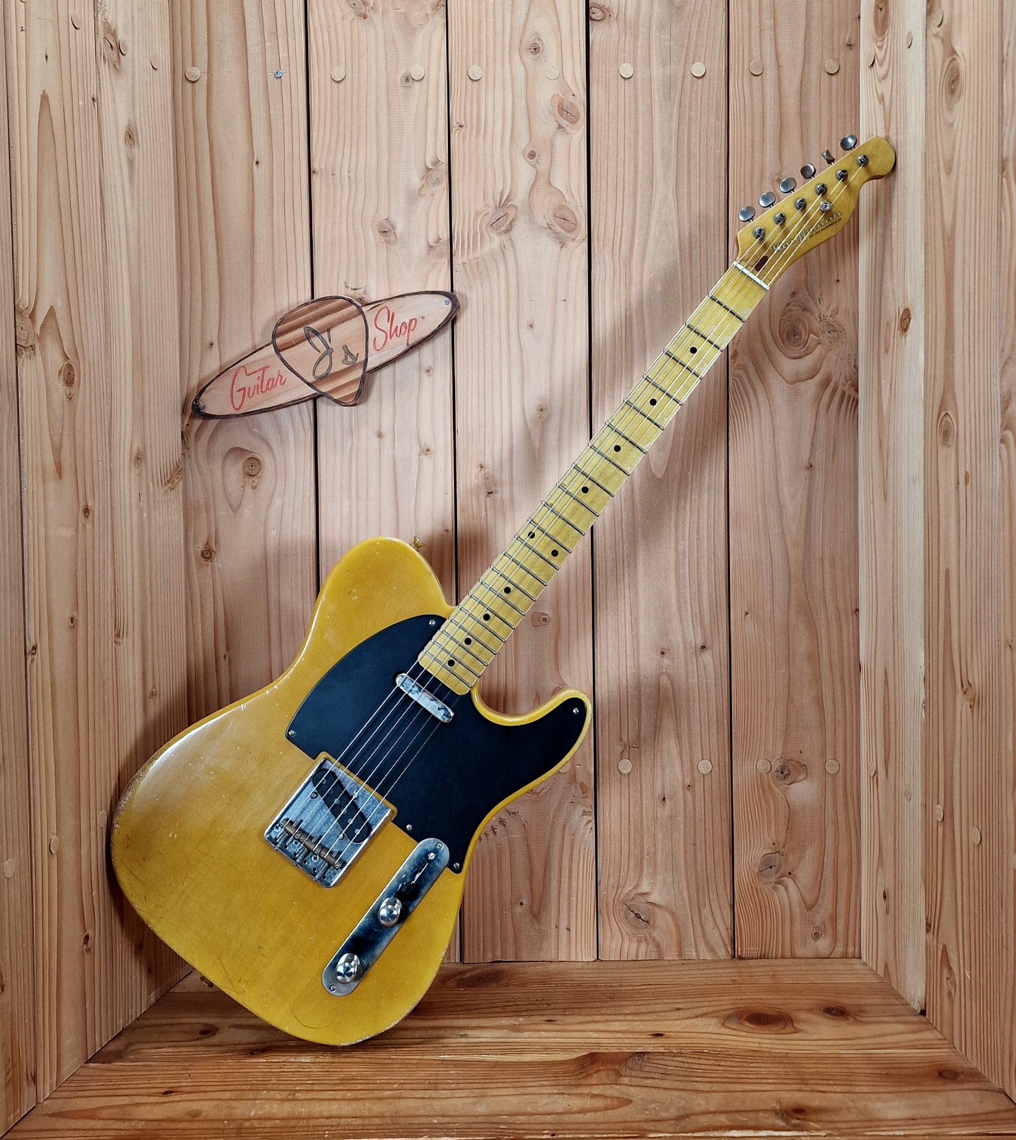 Kauffmann Guitars 56 T-Modell, Aged Butterscotch Blonde