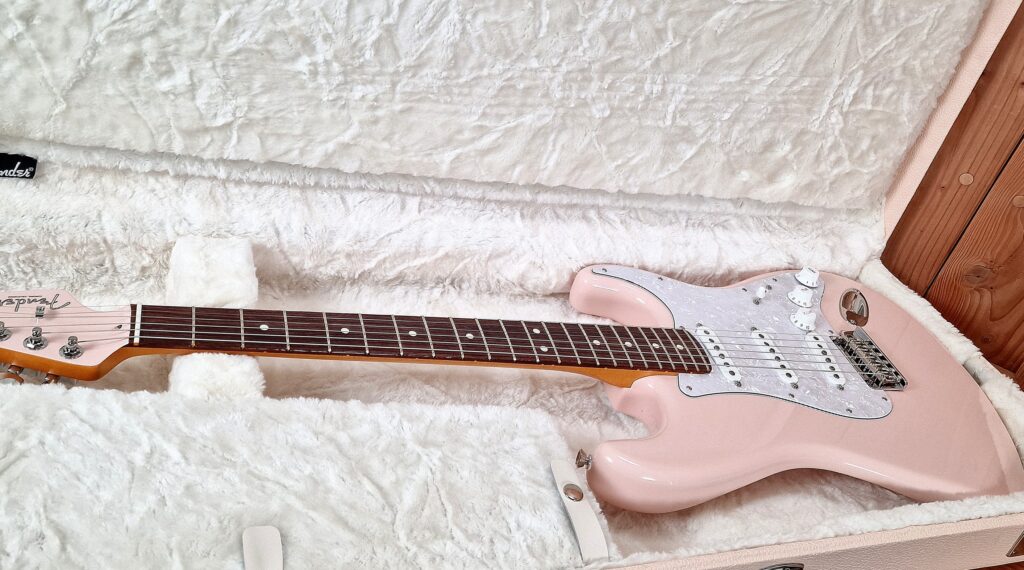 Fender Limited Edition American Professional II MHC Stratocaster Shell Pink, Bj. 2024 – Bild 4