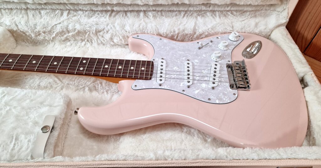 Fender Limited Edition American Professional II MHC Stratocaster Shell Pink, Bj. 2024 – Bild 3