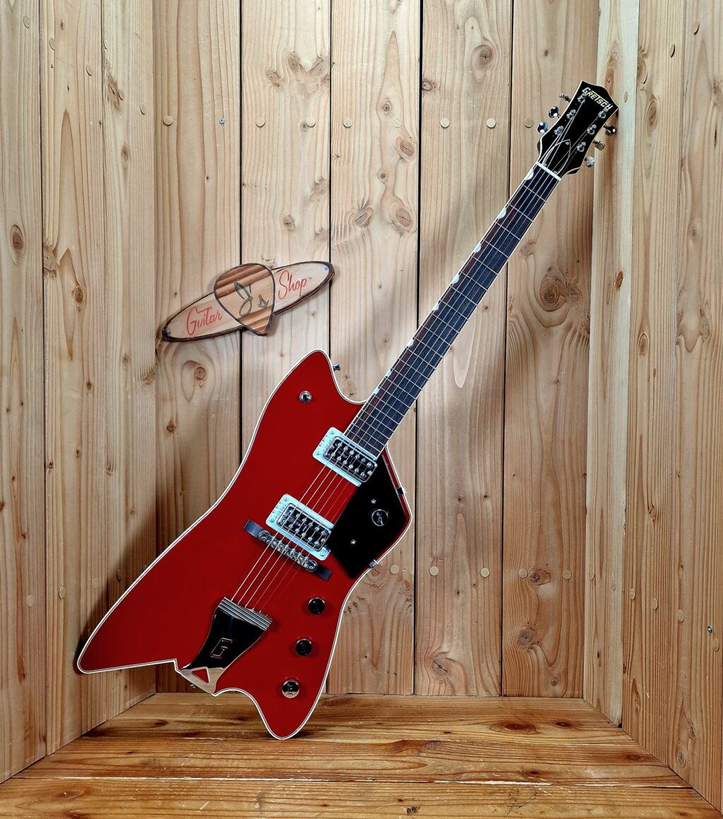 Gretsch G6199 Billy-Bo Jupiter Thunderbird, Firebird Red, Bj. 2023 &  3 ZZ Top Bücher