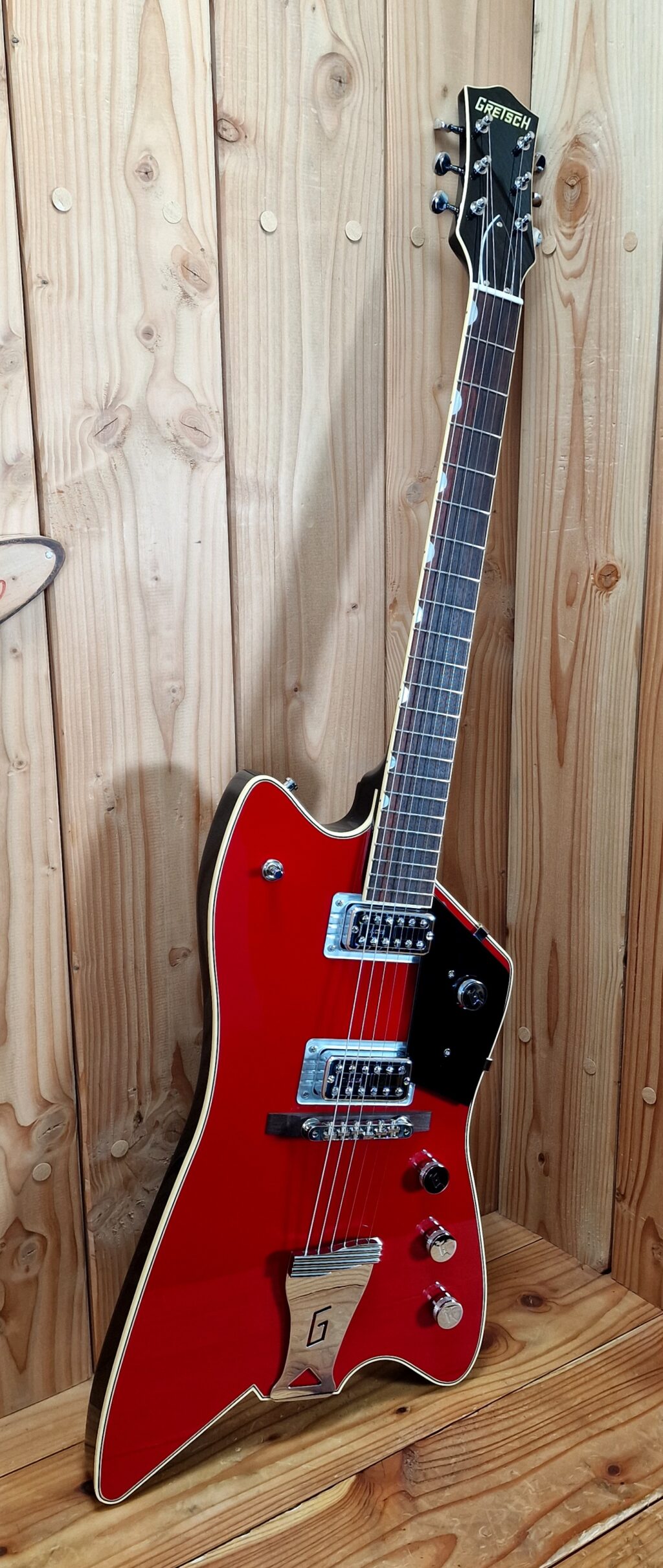 Gretsch G6199 Billy-Bo Jupiter Thunderbird, Firebird Red, Bj. 2023 &  3 ZZ Top Bücher – Bild 4