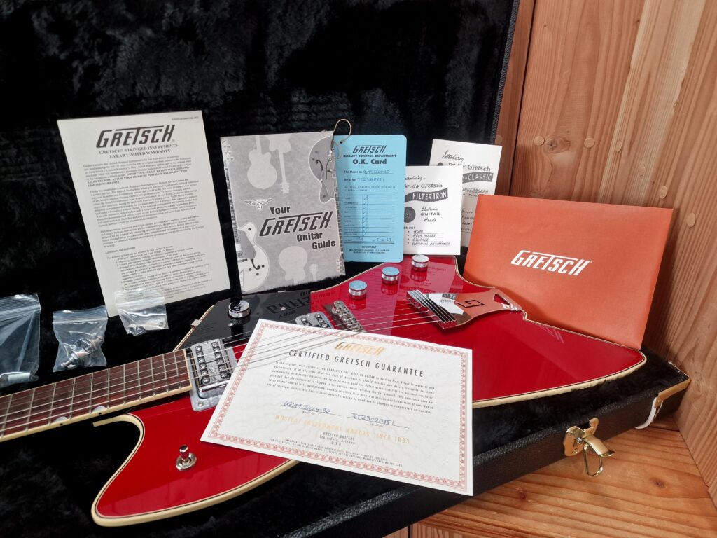 Gretsch G6199 Billy-Bo Jupiter Thunderbird, Firebird Red, Bj. 2023 &  3 ZZ Top Bücher – Bild 17