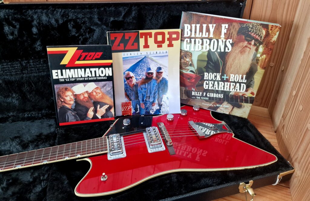 Gretsch G6199 Billy-Bo Jupiter Thunderbird, Firebird Red, Bj. 2023 &  3 ZZ Top Bücher – Bild 22