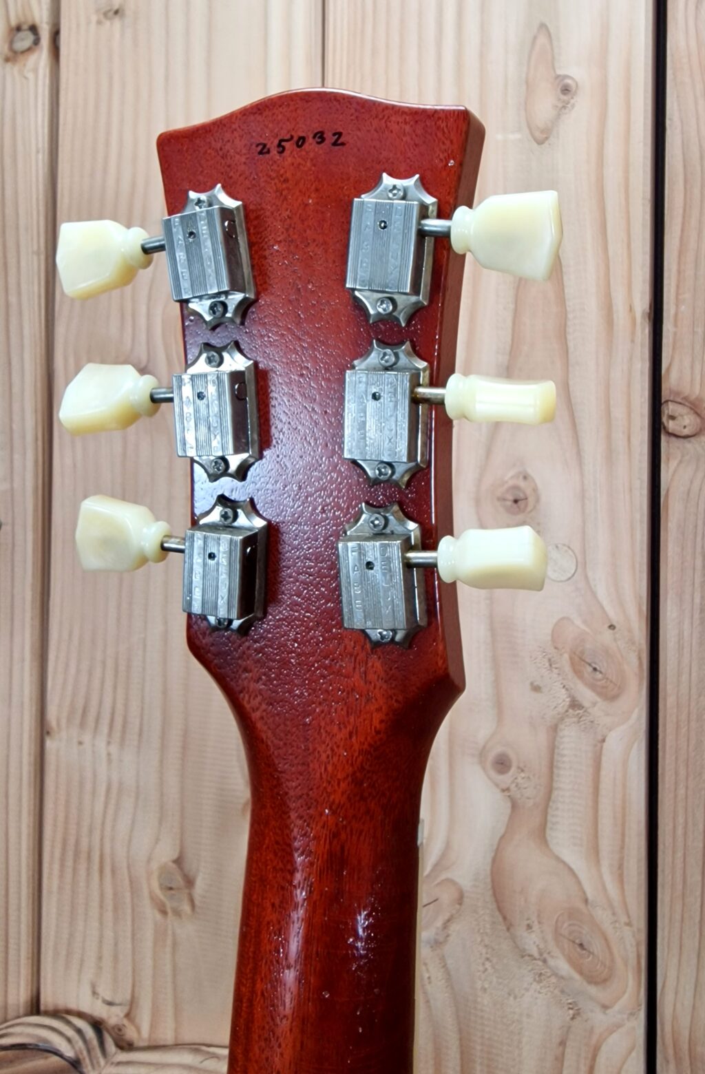 Kauffmann Guitars 59 SC Flamed Maple Top, Ice Tea Burst, light aged – Bild 20