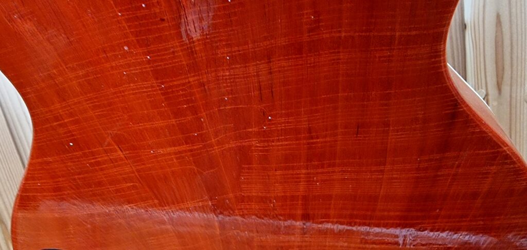 Kauffmann Guitars 59 SC Flamed Maple Top, Ice Tea Burst, light aged – Bild 23