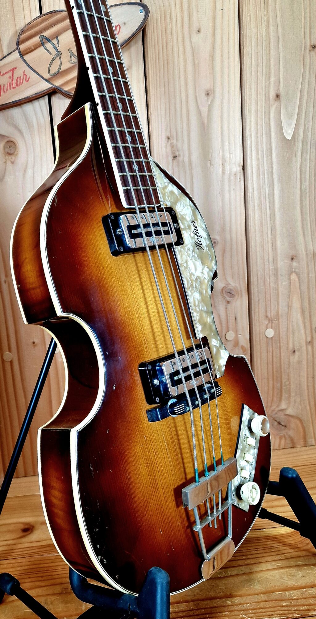 Höfner Beatles Bass 500/1, Bj. ca. 1972 – Bild 13