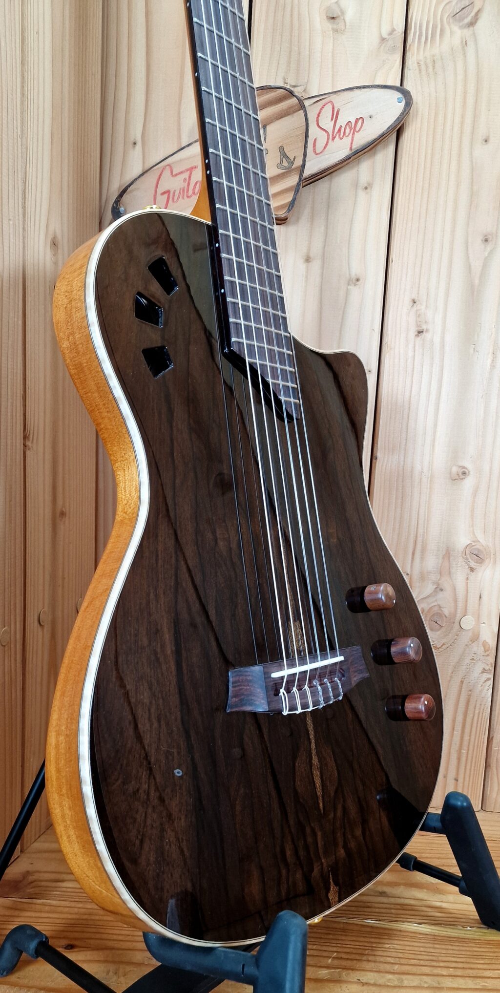 Cordoba Stage E- Klassikgitarre Limited Ziricote (Nur 50 Stk. in Europa) – Bild 10