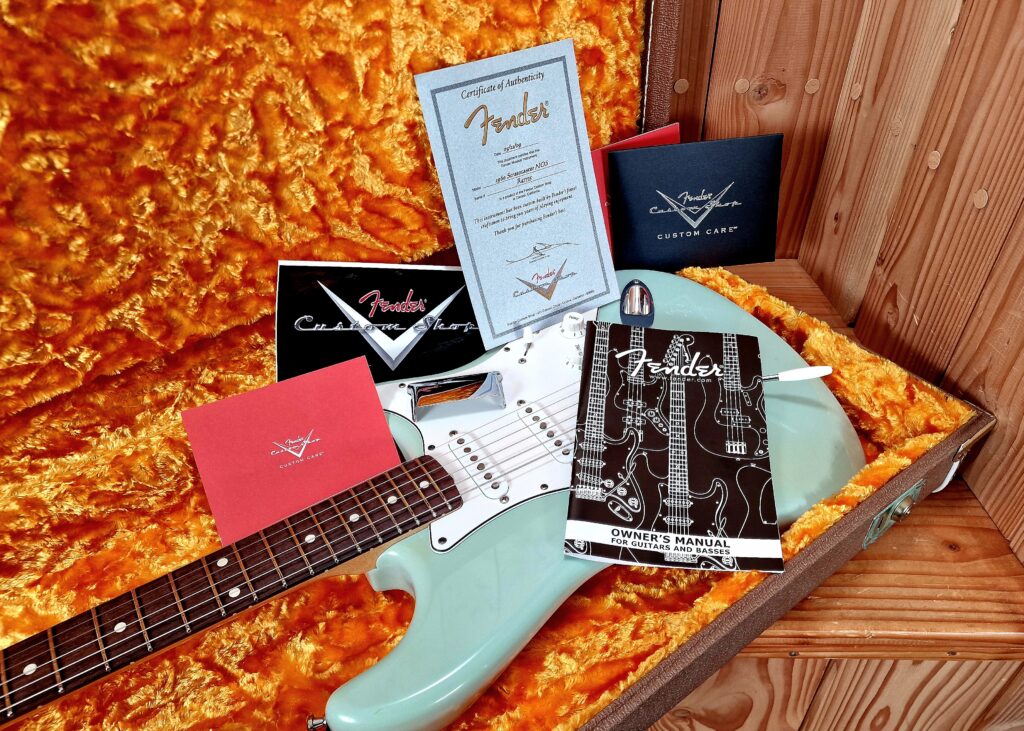 Fender Custom Shop 1960 Stratocaster NOS Sonic Blue, Bj. 2009 – Bild 19