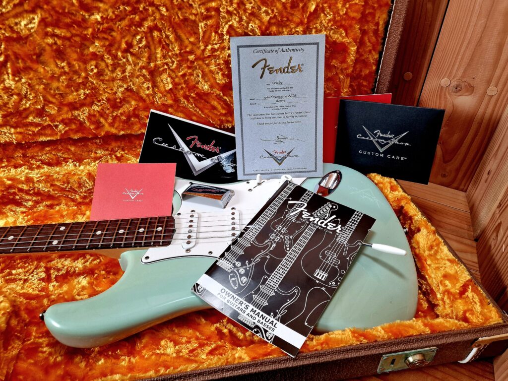 Fender Custom Shop 1960 Stratocaster NOS Sonic Blue, Bj. 2009 – Bild 20