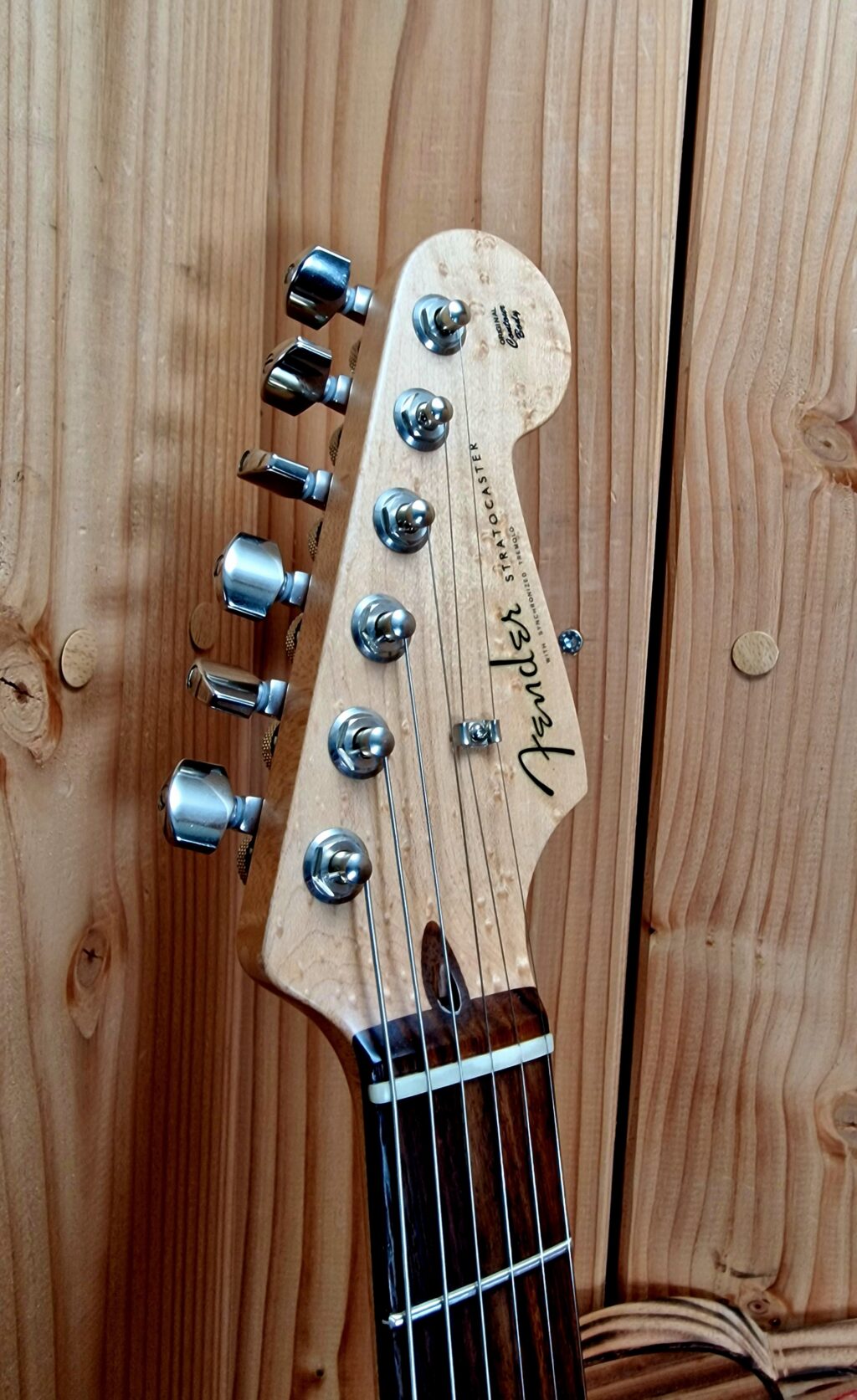 Fender Custom Shop Stratocaster, Custom Deluxe, Candy Red Satin Bj. 2014 – Bild 11