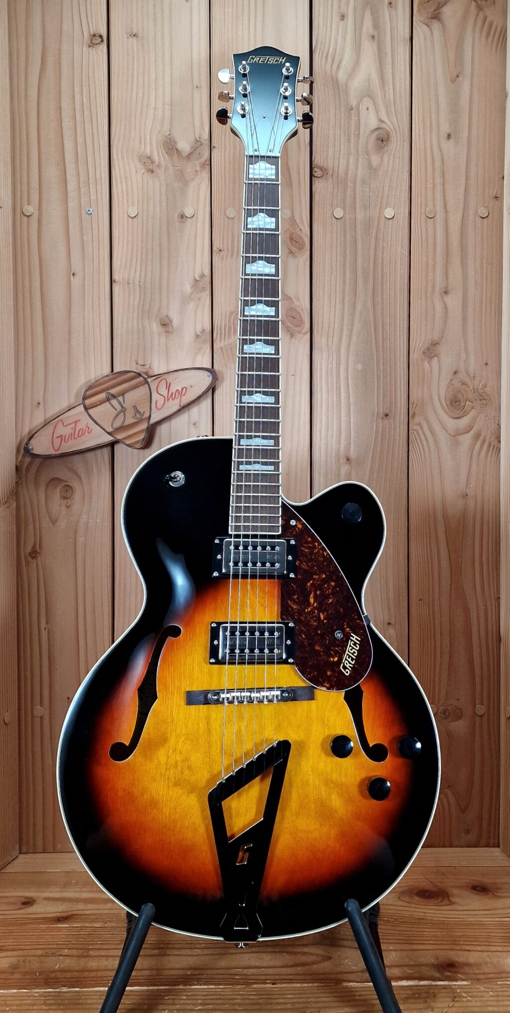 Gretsch G2420 ABB Streamliner, Aged Brooklin Burst – Bild 3