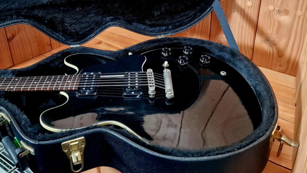 Gibson ES335 Studio, Ebony, Bj. 1987 – Bild 17
