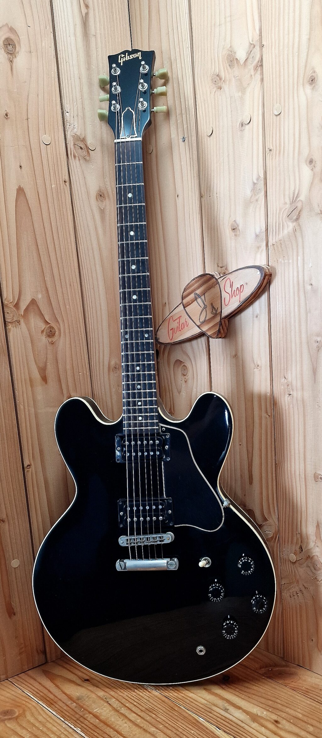 Gibson ES335 Studio, Ebony, Bj. 1987 – Bild 2