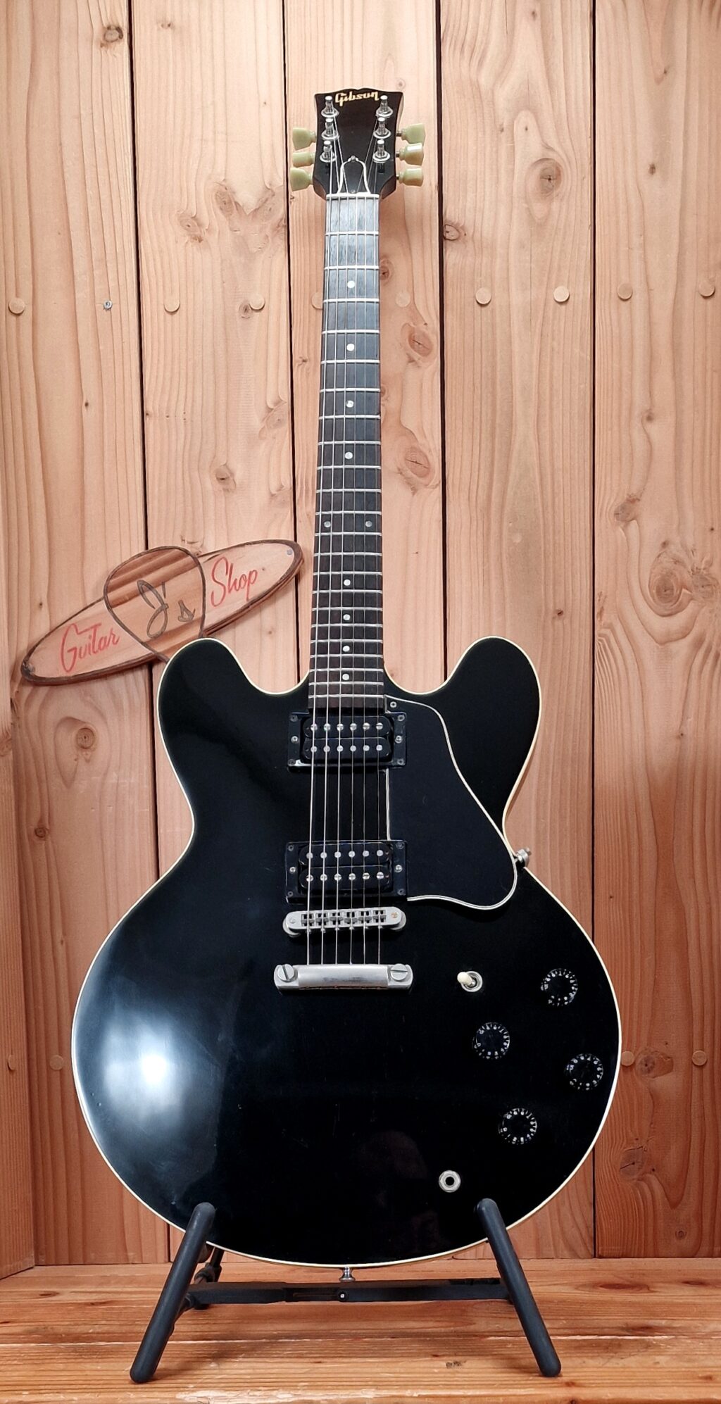 Gibson ES335 Studio, Ebony, Bj. 1987 – Bild 7