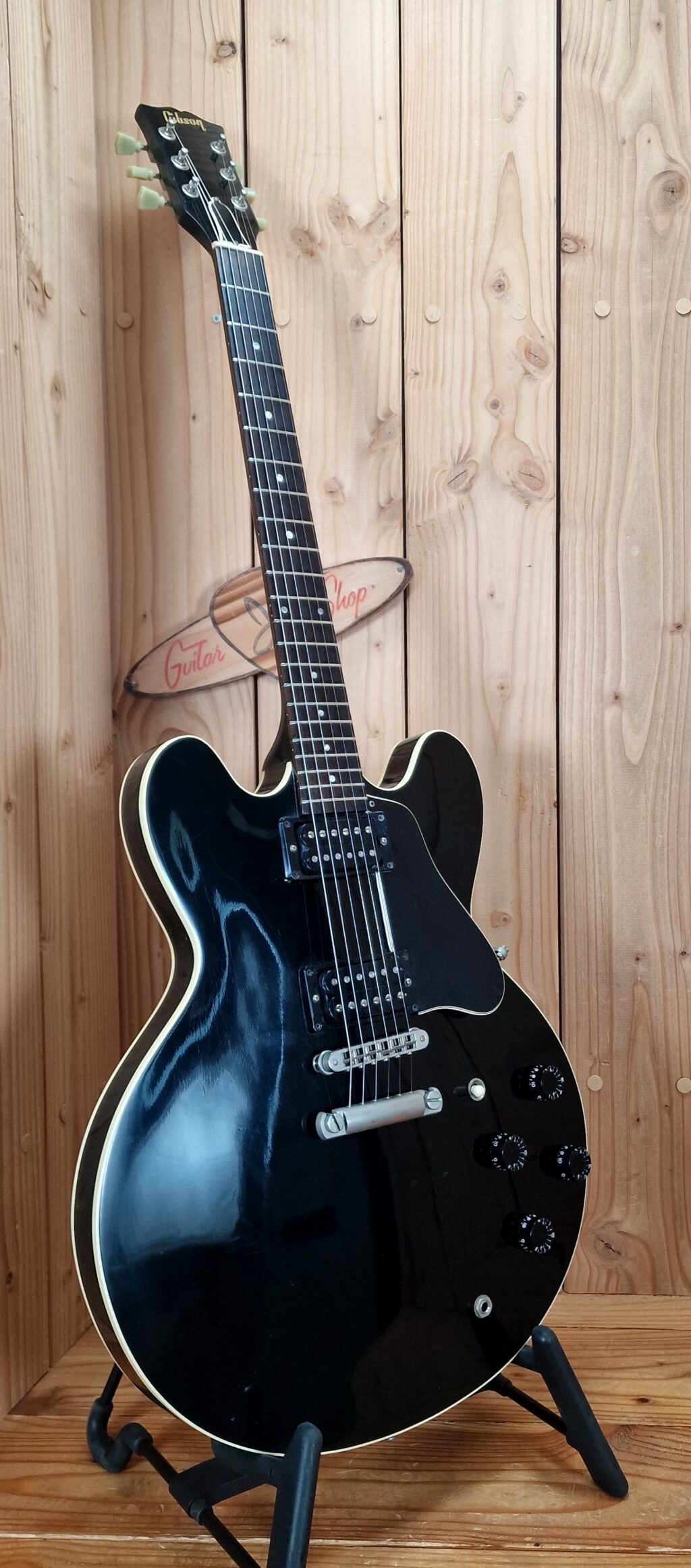 Gibson ES335 Studio, Ebony, Bj. 1987 – Bild 11
