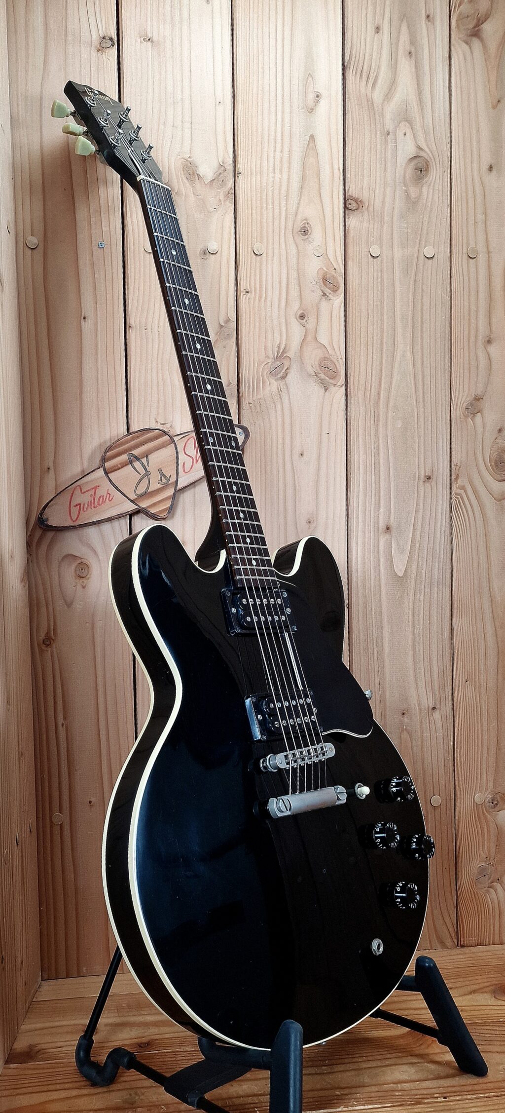 Gibson ES335 Studio, Ebony, Bj. 1987 – Bild 12