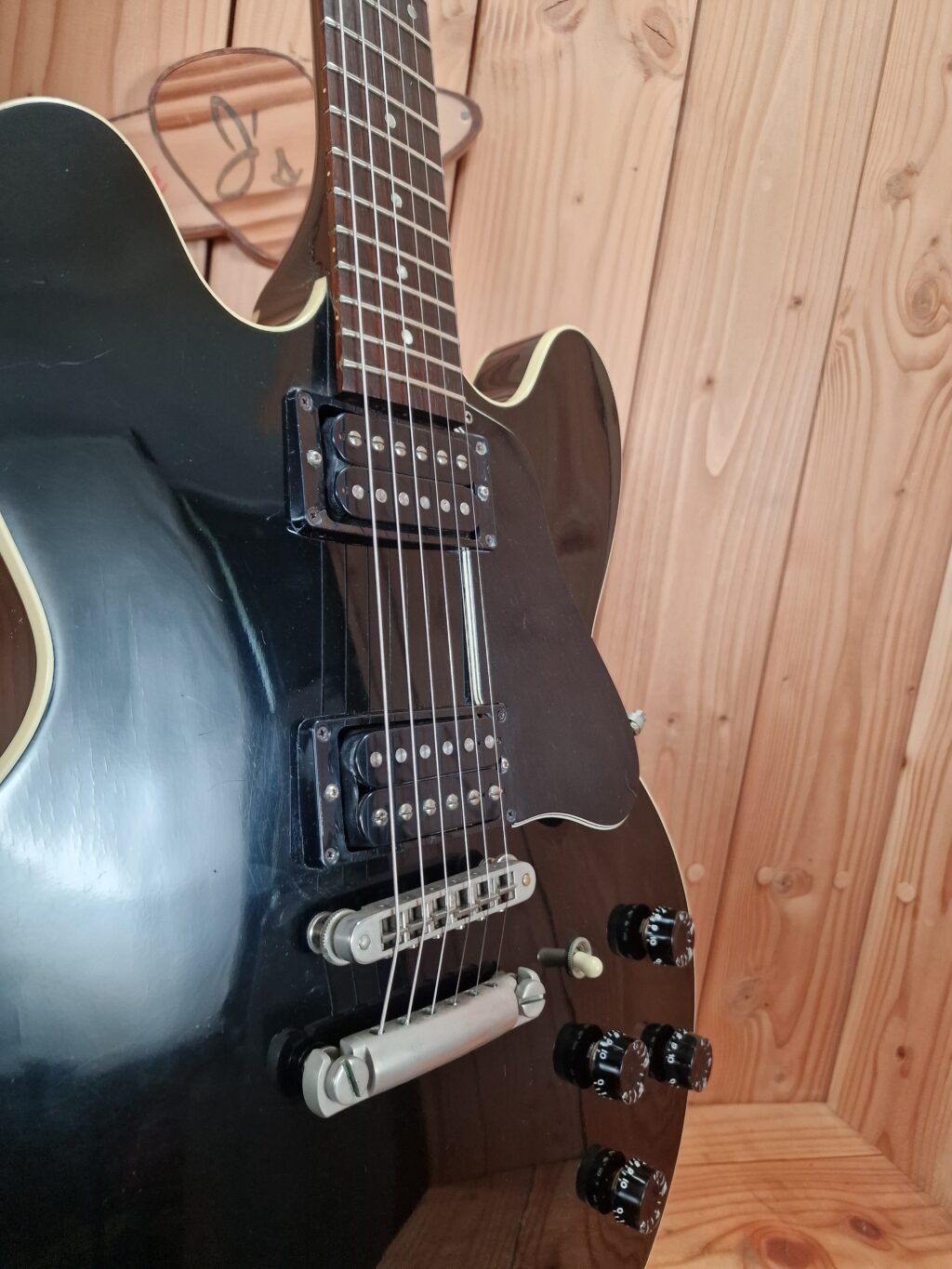 Gibson ES335 Studio, Ebony, Bj. 1987 – Bild 13
