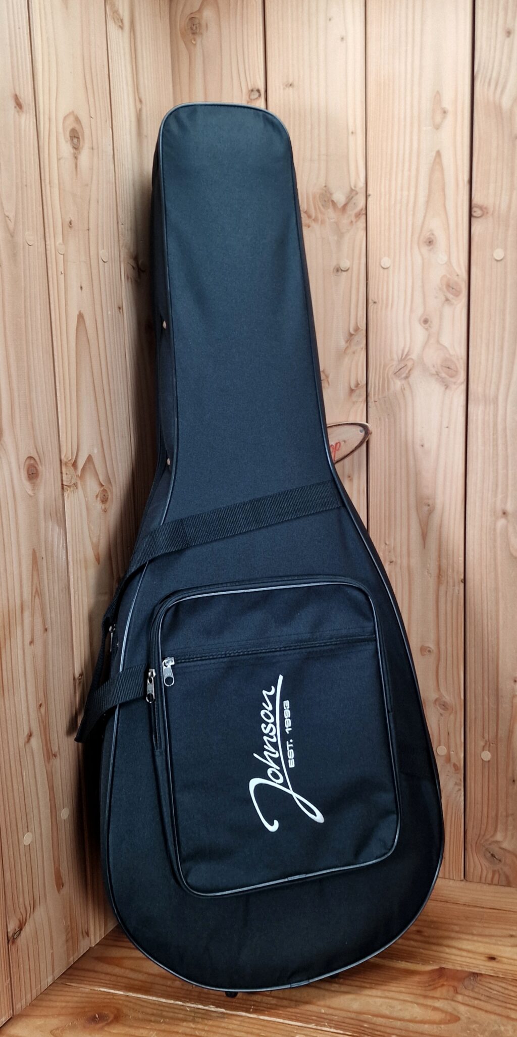 Johnson JR-998SE-PN, Single Cone Resonatorgitarre mit Palmenmotiv und Pickup mit SSC – Bild 13